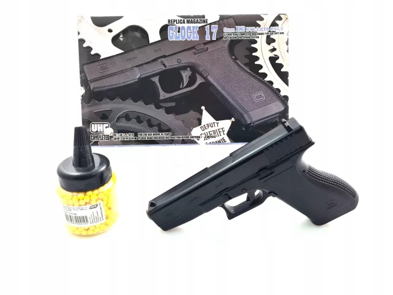 PISTOLET ASG GLOCK 17 UHC UA-951