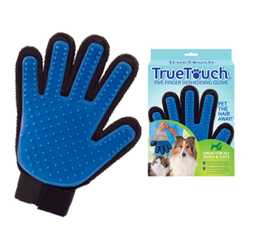 RĘKAWICA DO CZESANIA SIERŚCI PSA KOTA TRUE TOUCH - 7520133950 ...
