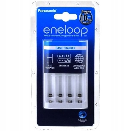 Panasonic eneloop Basic battery charger 2 or 4 AA/