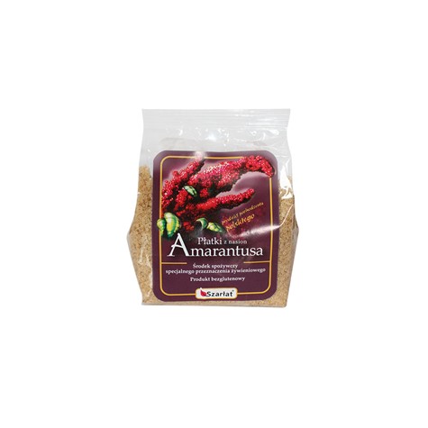 Płatki nasion amarantus Szarłat 250g b/glut OUTLET