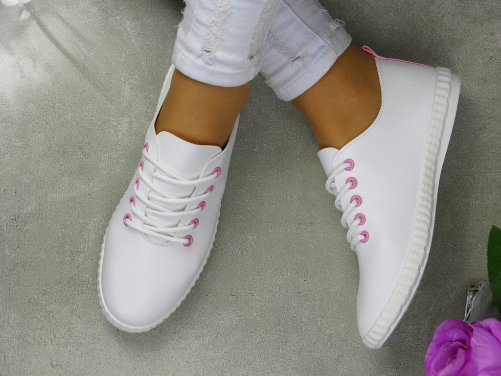 Купить WHITE TENNIS SNEAKERS кроссовки из экокожи: отзывы, фото, характеристики в интерне-магазине Aredi.ru