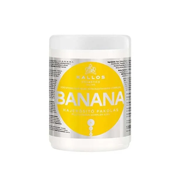 Kallos Bananowa wzmacniająca maska do włosów