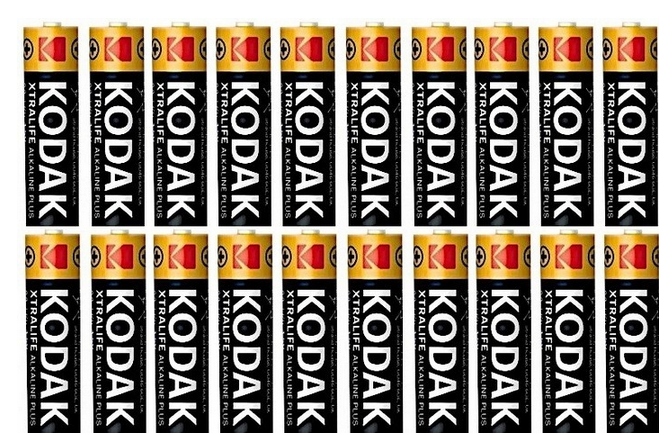 Bateria alkaliczna Kodak XTRALIFE AAA (R3) 20 szt.