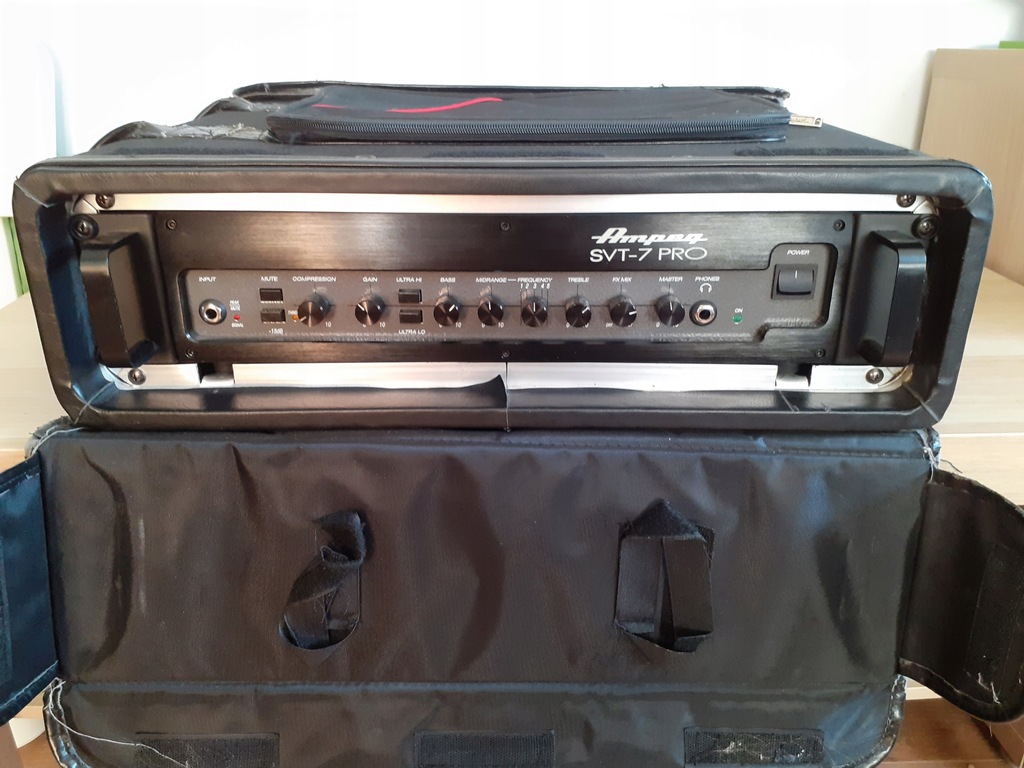 Ampeg SVT-7 PRO + Proel case