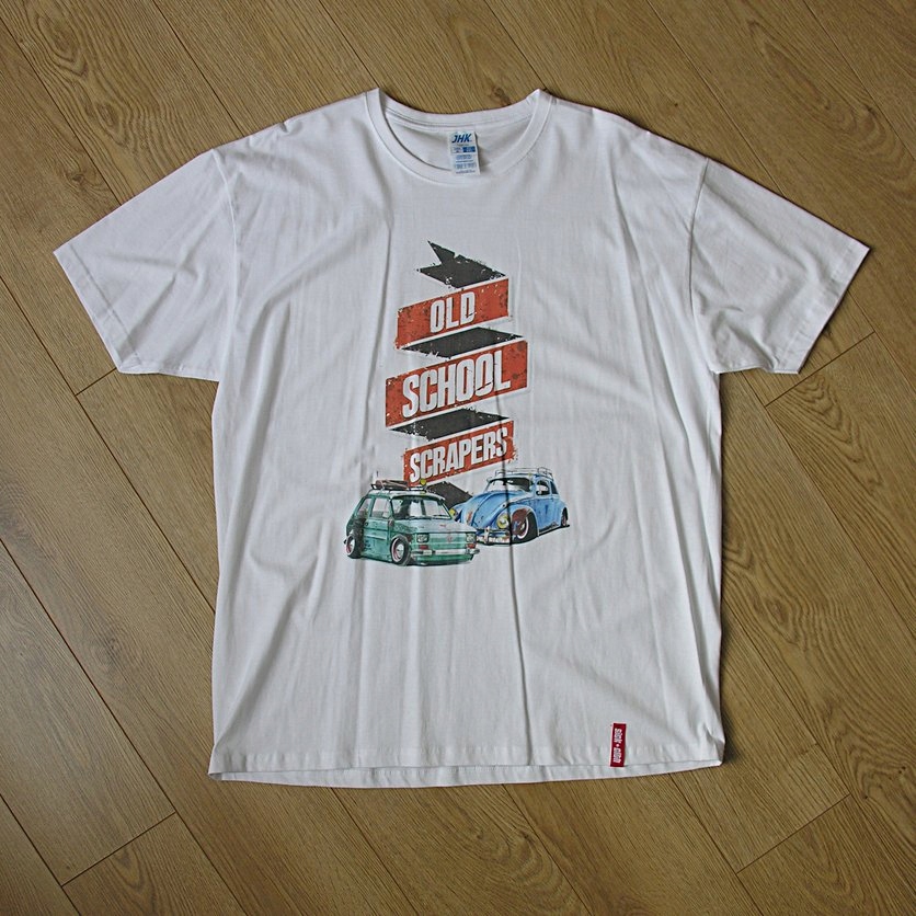 Koszulka T-shirt Oldschool Scrappers klasyk L