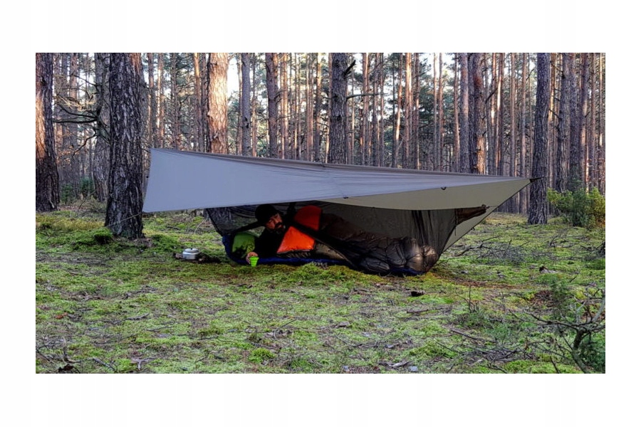 TARP 3x2 PŁACHTA NA HAMAK NAMIOT ULTRALIGHT 300g 8967447551