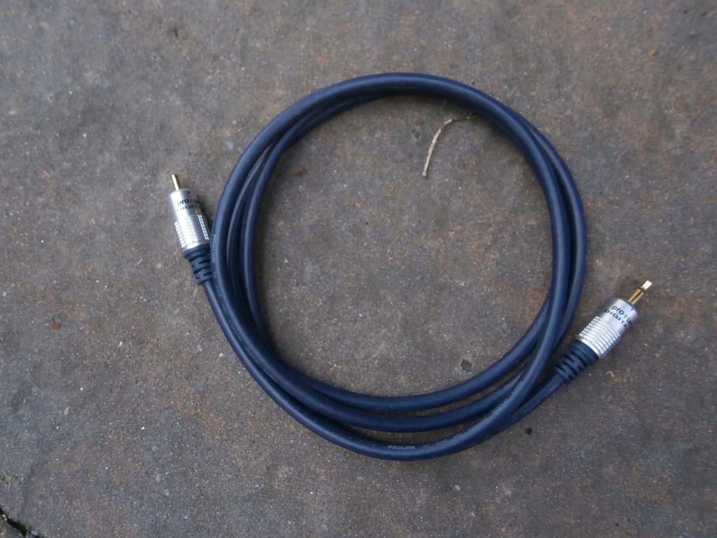 Kabel cyfrowy Prolink zakończony RCA