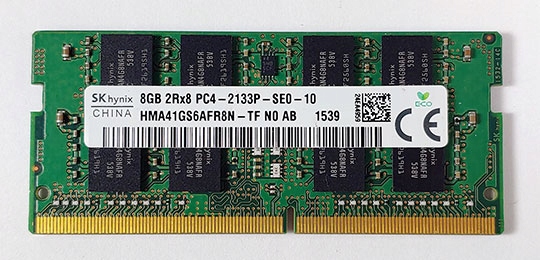 PAMIĘĆ RAM 8GB DDR4 SO-DIMM DO LAPTOPA SK HYNIX HMA41GS6AFR8N-TF