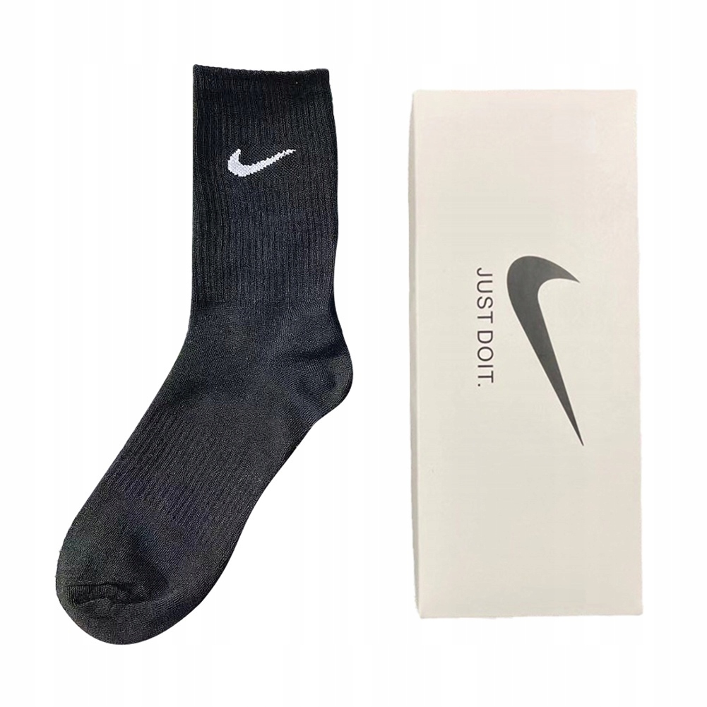 5 par Nike oddychających bawełnianych skarpet