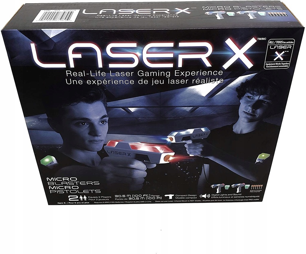 Laser X Pistolet Na Podczerwień Podwójny
