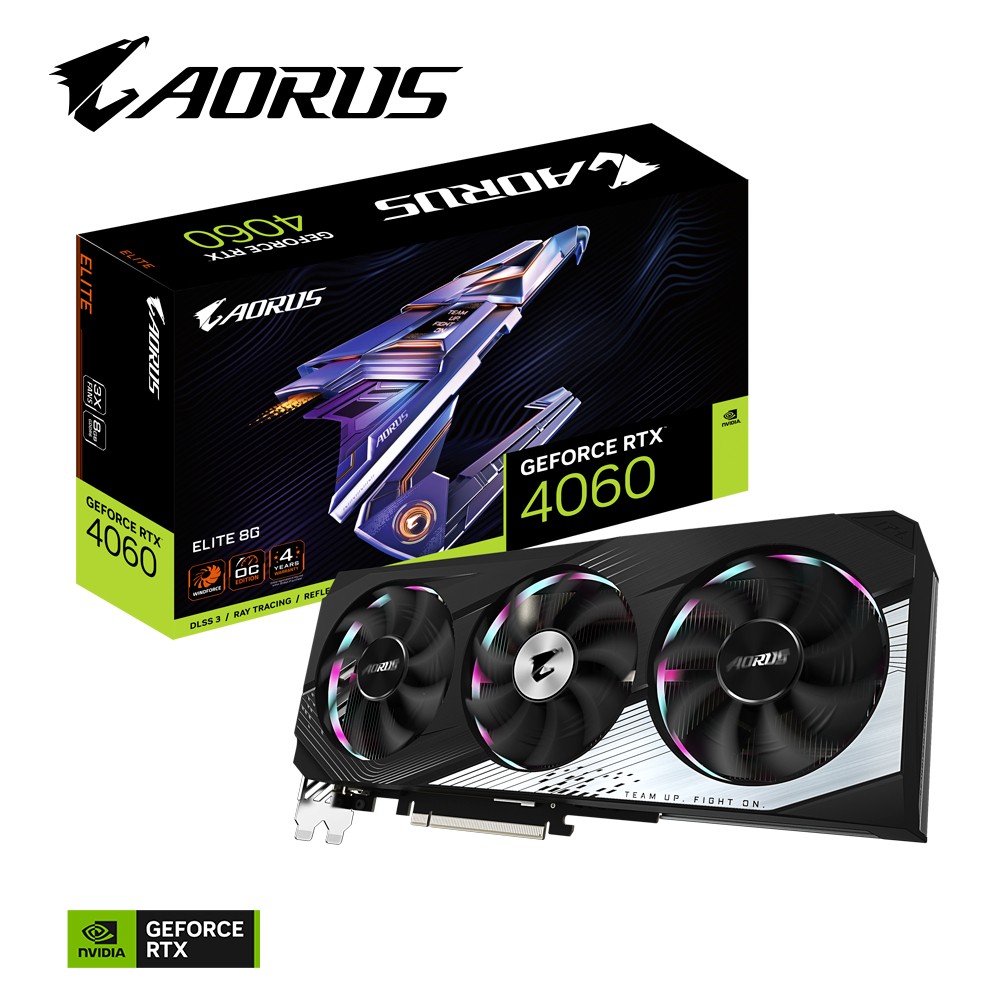 Karta graficzna GeForce RTX 4060 AORUS ELITE 8GB