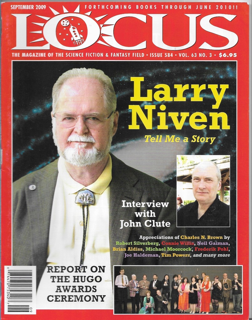 Locus Science Fiction / Fantasy Magazyn 584/2009 j.ang