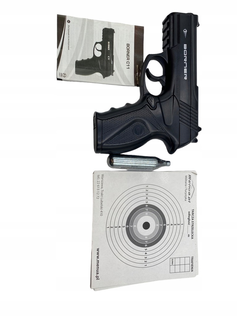 Pistolet Borner C11 4,5 mm