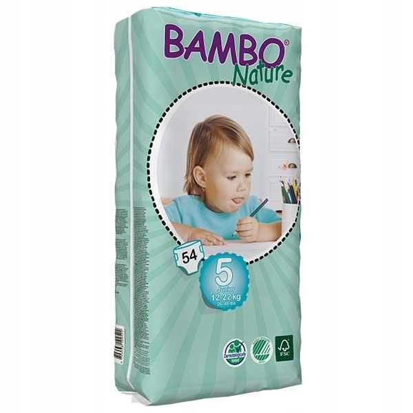 BAMBO NATURE PIELUCHY JUNIOR ROZM. 5 54szt.