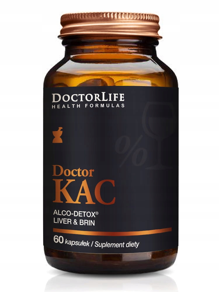 Doctor Life Doctor KAC (Alco-Detox lecytyna liposomalna) 60 kapsułek