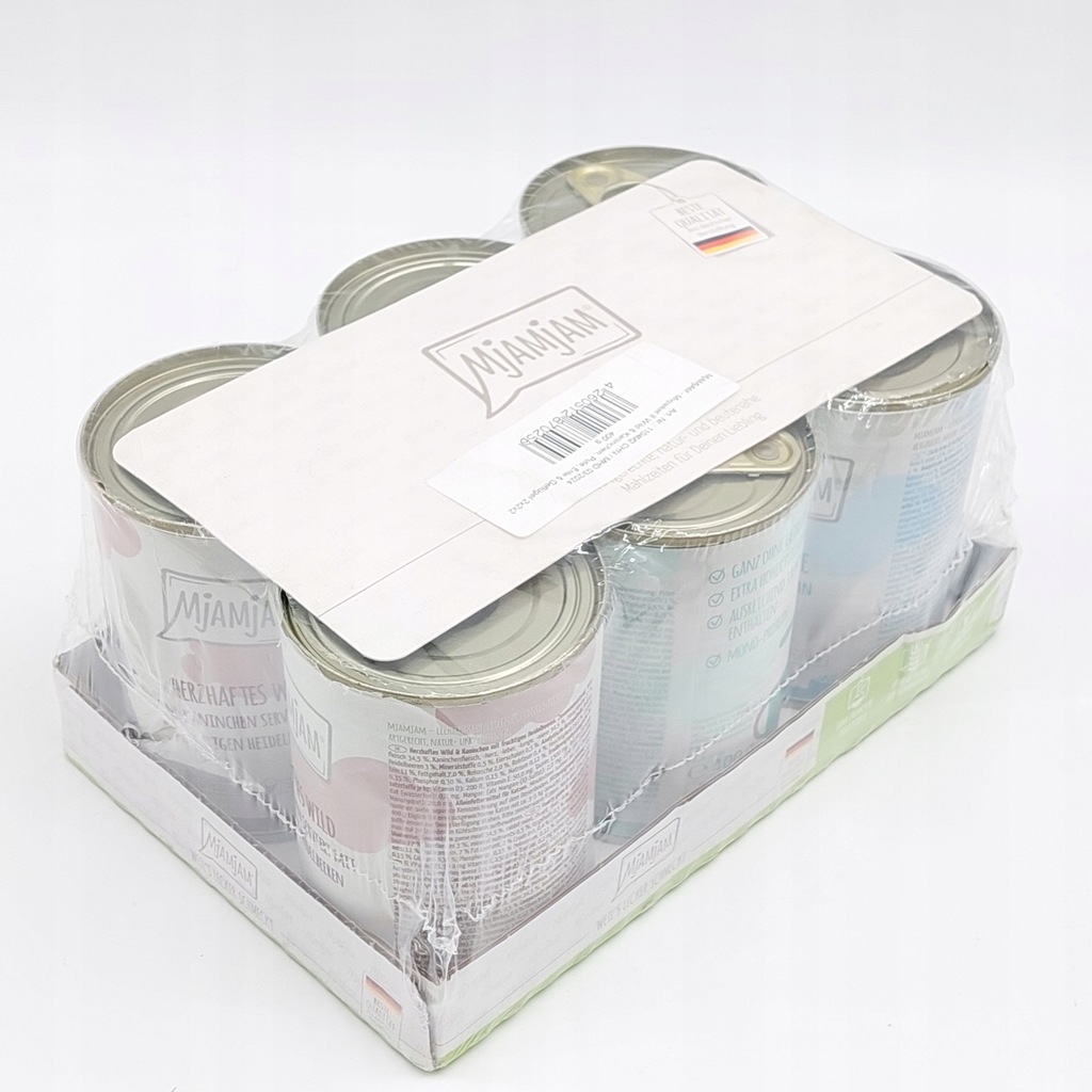 MJAMJAM mix 6 x 400g puszka mokra karma dla kotów