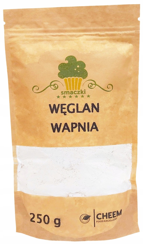 WĘGLAN WAPNIA SPOŻYWCZY E170 250G