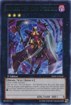 YUGIOH - Number C65: King Overfiend (SHSP)