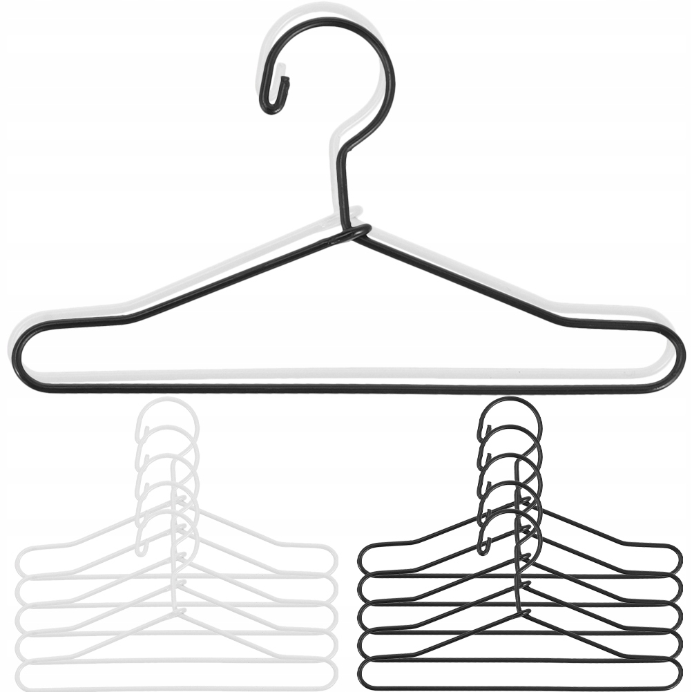 Mini Hanger Plastic Clothes Hangers Doll Rack