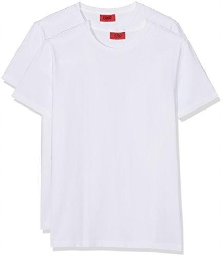 A0C408*HUGO BOSS T-SHIRT BIAŁY BASIC 36 S A01