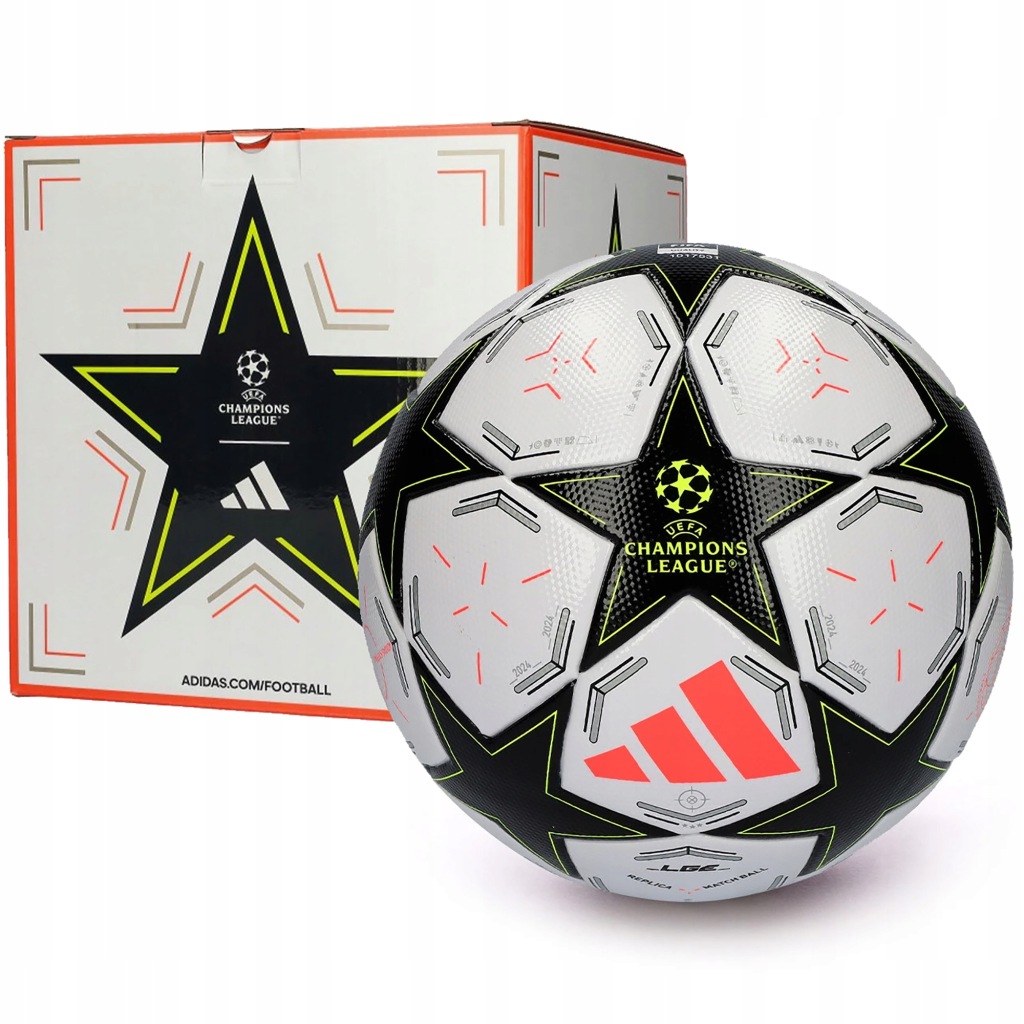 ADIDAS PIŁKA NOŻNA UCL REPLICA LEAGUE BOX MECZOWO-TRENINGOWA JG8778 r.5