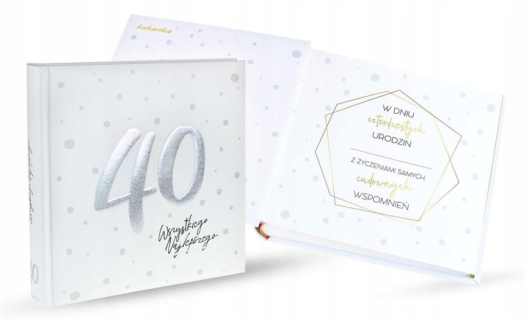 HAPPY ALBUM HAS-006 URODZINY 40 -