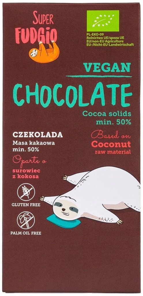 Czekolada kokosowa bezglutenowa BIO 80 g Me Gusto