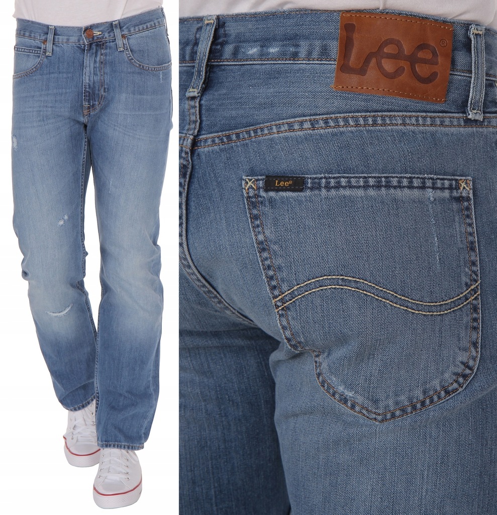 Lee blake JEANSY BIODRÓWKI VINTAGE W32 L34