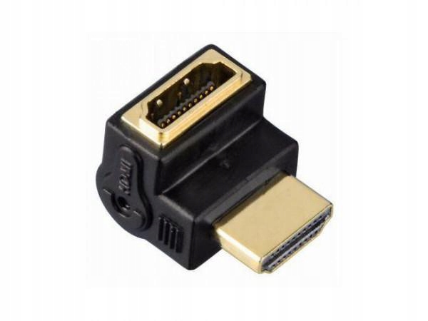 ADAPTER KĄTOWY HAMA HDMI - HDMI 90 STOPNI !