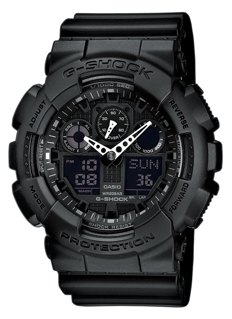 Купить Спортивные часы Casio G-Shock GA-100-1A1ER: отзывы, фото, характеристики в интерне-магазине Aredi.ru