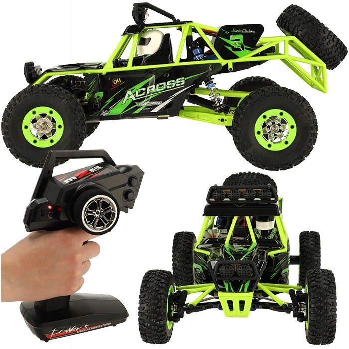 Samochód zdalnie sterowany na pilota RC WLtoys Buggy 12428 2.4G 4WD 1:12