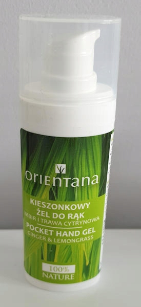 Orientana NATURALNY KIESZONKOWY ŻEL DO RĄK