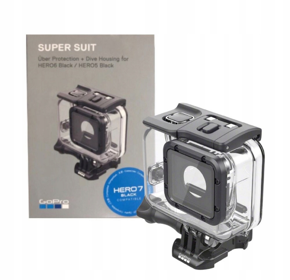 GOPRO OBUDOWA SUPER SUIT HERO 7 6 5 2018 AADIV-001 Go Pro Oryginał
