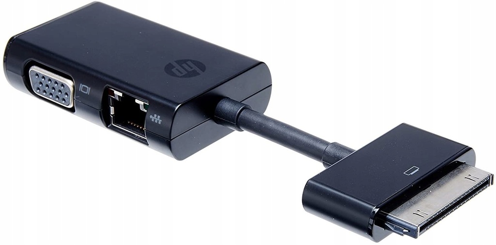 ADAPETR HP Dock Connector to Ethernet i VGA