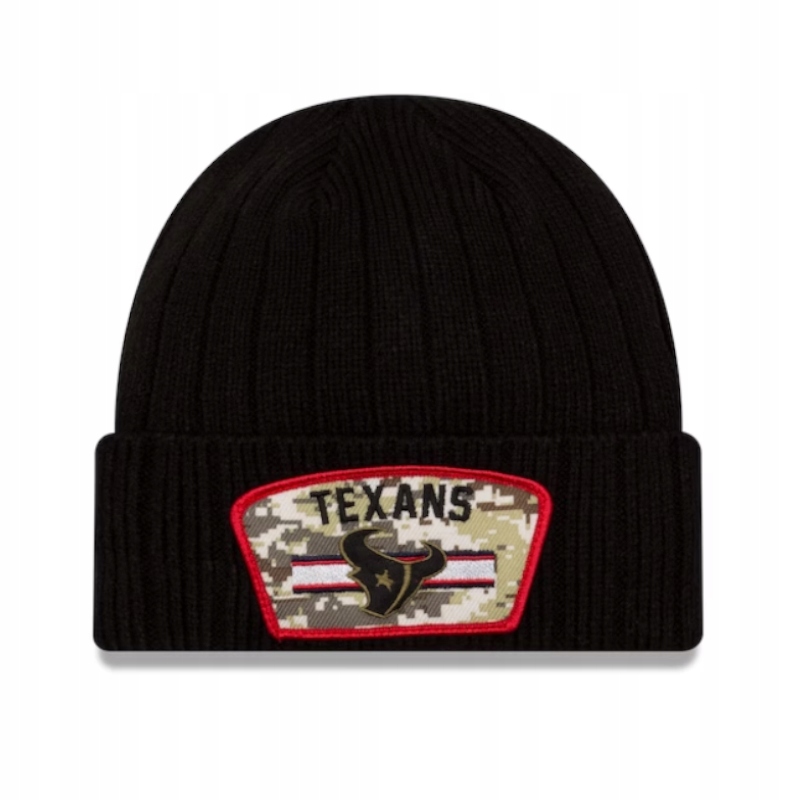 NEW ERA Czapka zimowa NFL HOUSTON TEXANS SALUTE TO SERVICE