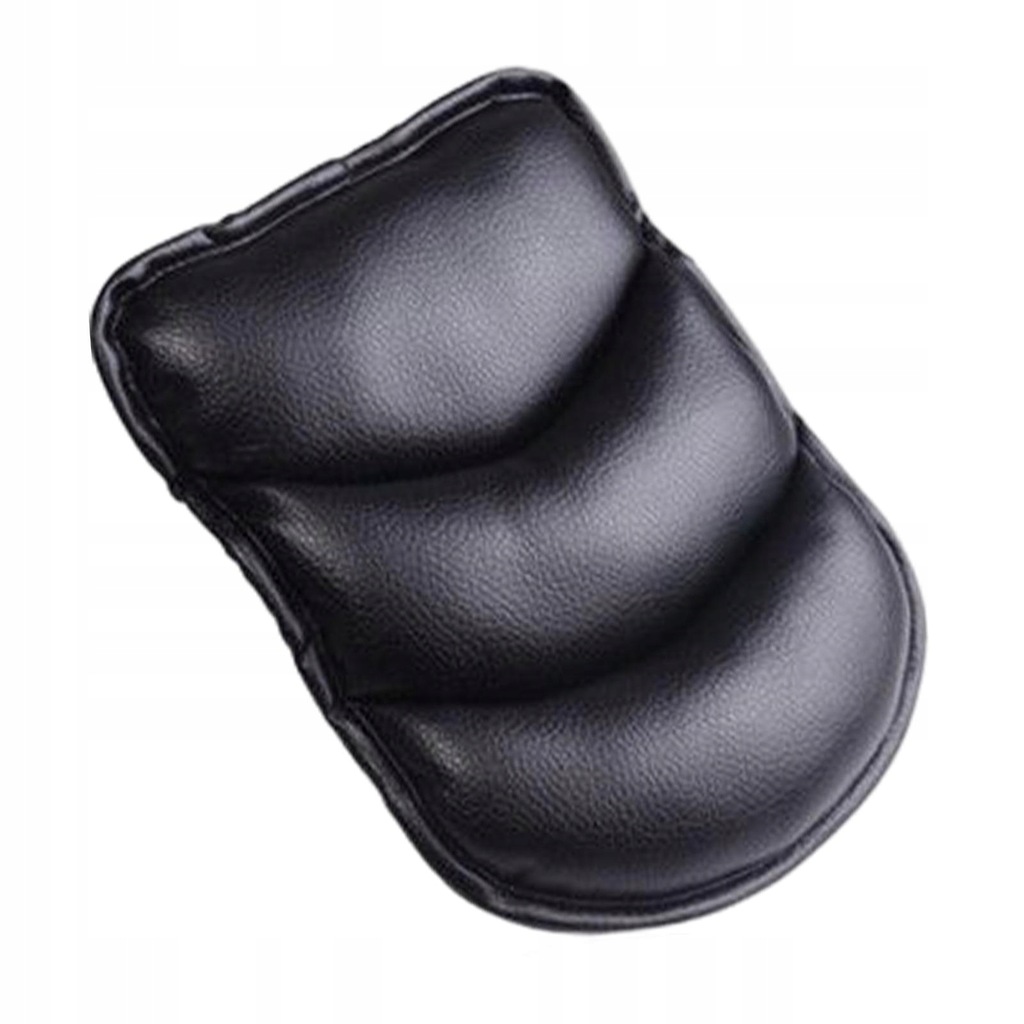 Car Armrest Cover Decor Accessories Easy to black