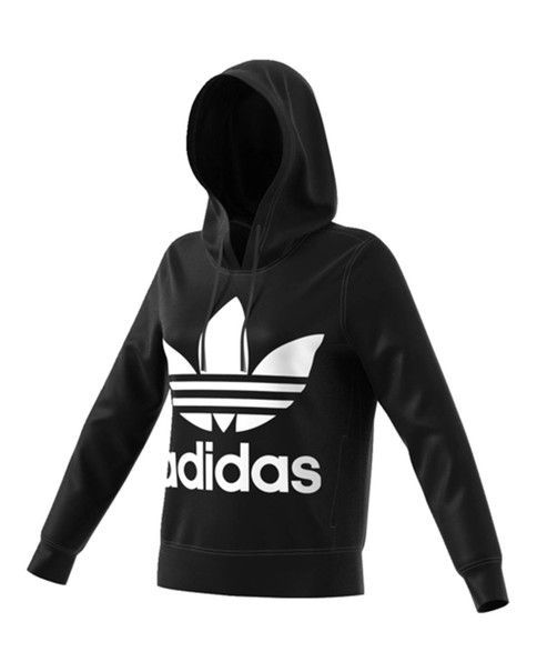 BLUZA DAMSKA ADIDAS CE2408 BLACK WHITE CLASSIC 38