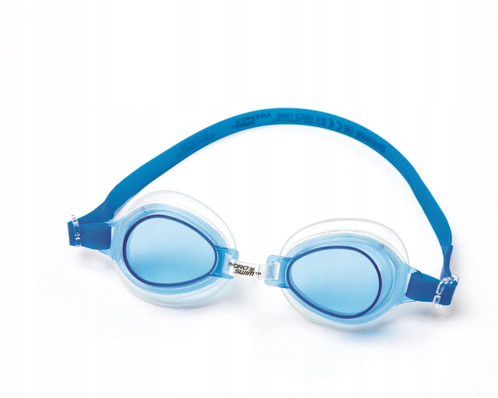 Bestway 21002 Hydro-Swim Okulary do pływania Lil' Lightning Swimmer Niebies