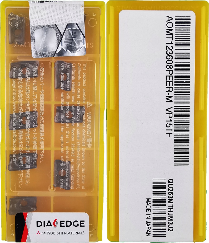 Płytki AOMT 123608PEER-M VP15TF MITSUBISHI - 13401364944 - oficjalne ...