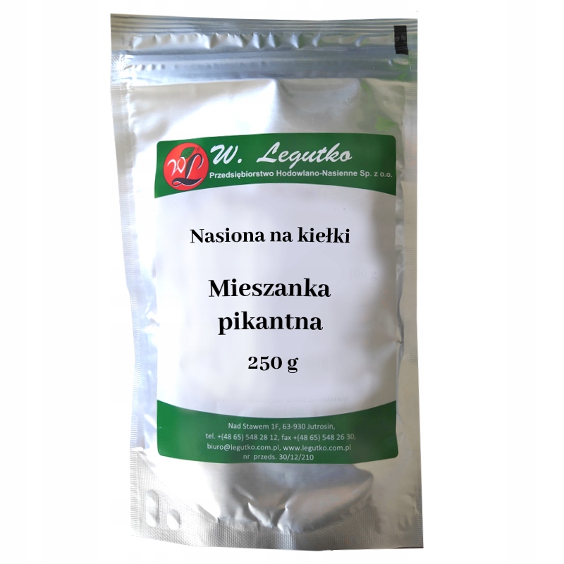 MIESZANKA PIKANTNA nasiona na kiełki Legutko 250g