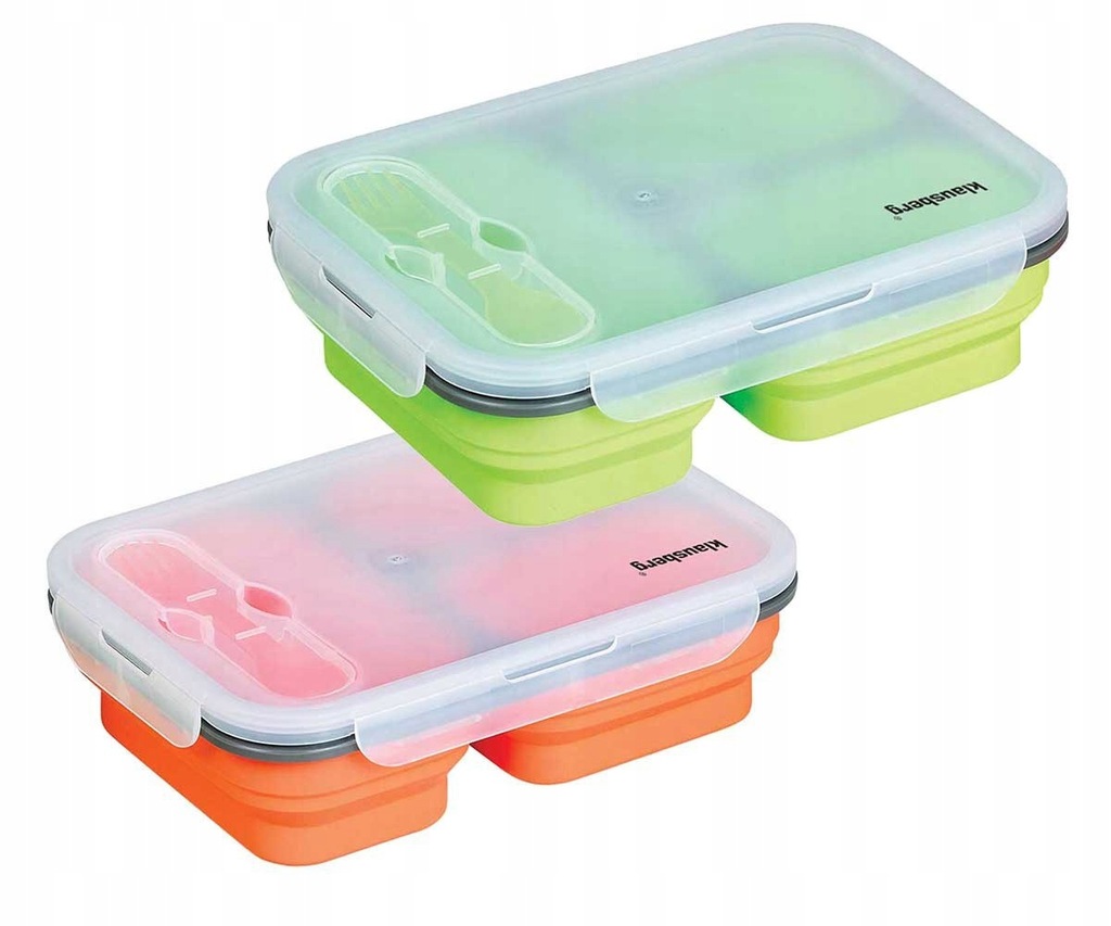 SILIKONOWY SKŁADANY LUNCH BOX KLAUSBERG KB7024