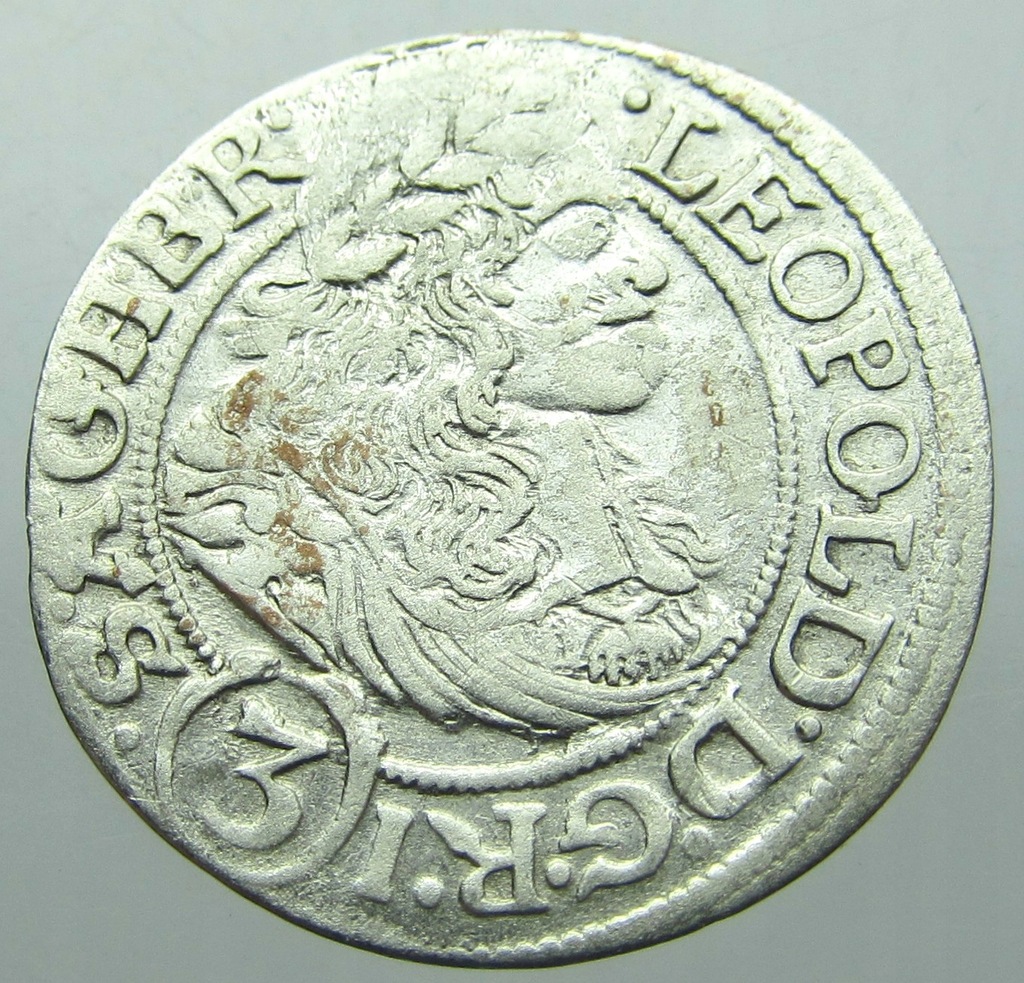 Śląsk Leopold 3 krajcary 1667 r. SHS Wrocław