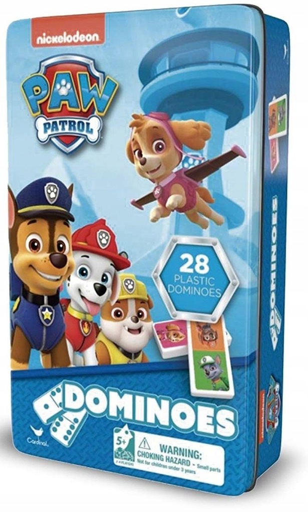 PSI PATROL DOMINO GRA LOGICZNA SPIN MASTER