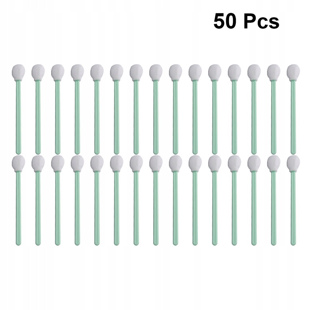 50pcs Makeup Sponge Swabs Sponge Sticks