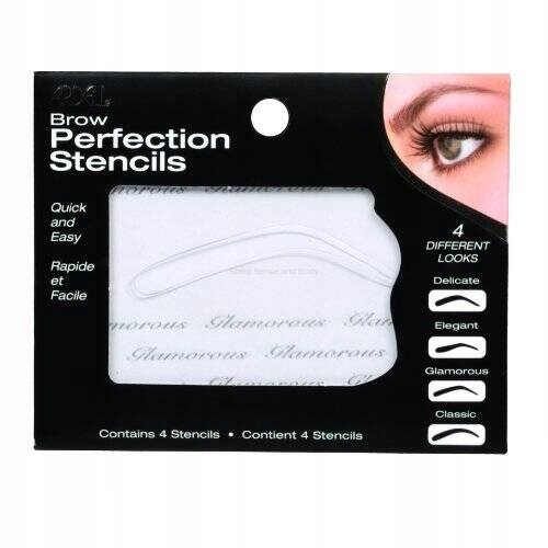 Brow Perfection Stencils szablony do brwi 4szt