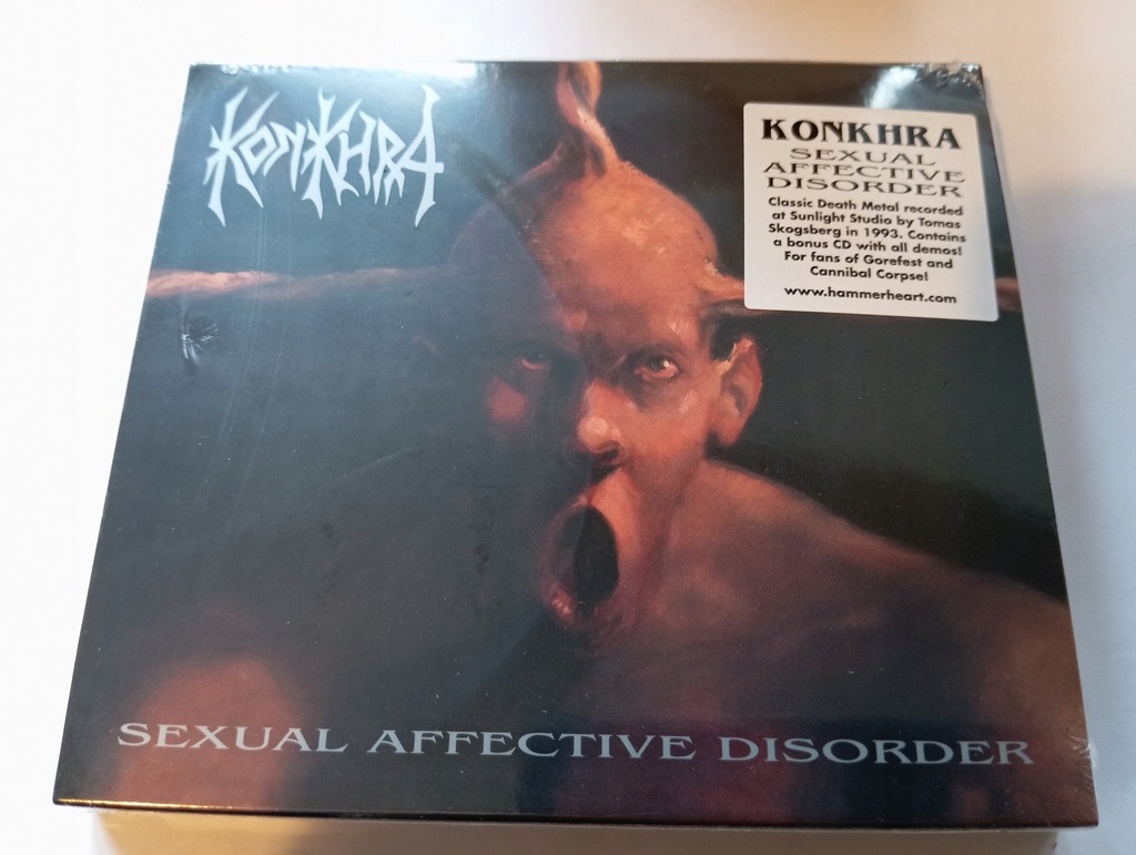 KONKHRA Sexual Affective Disorder metal 2 CD folia