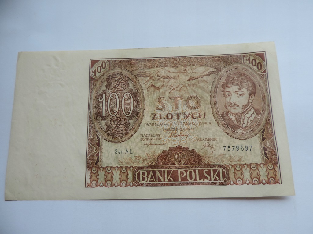 POLSKA 100 ZŁOTYCH 1932