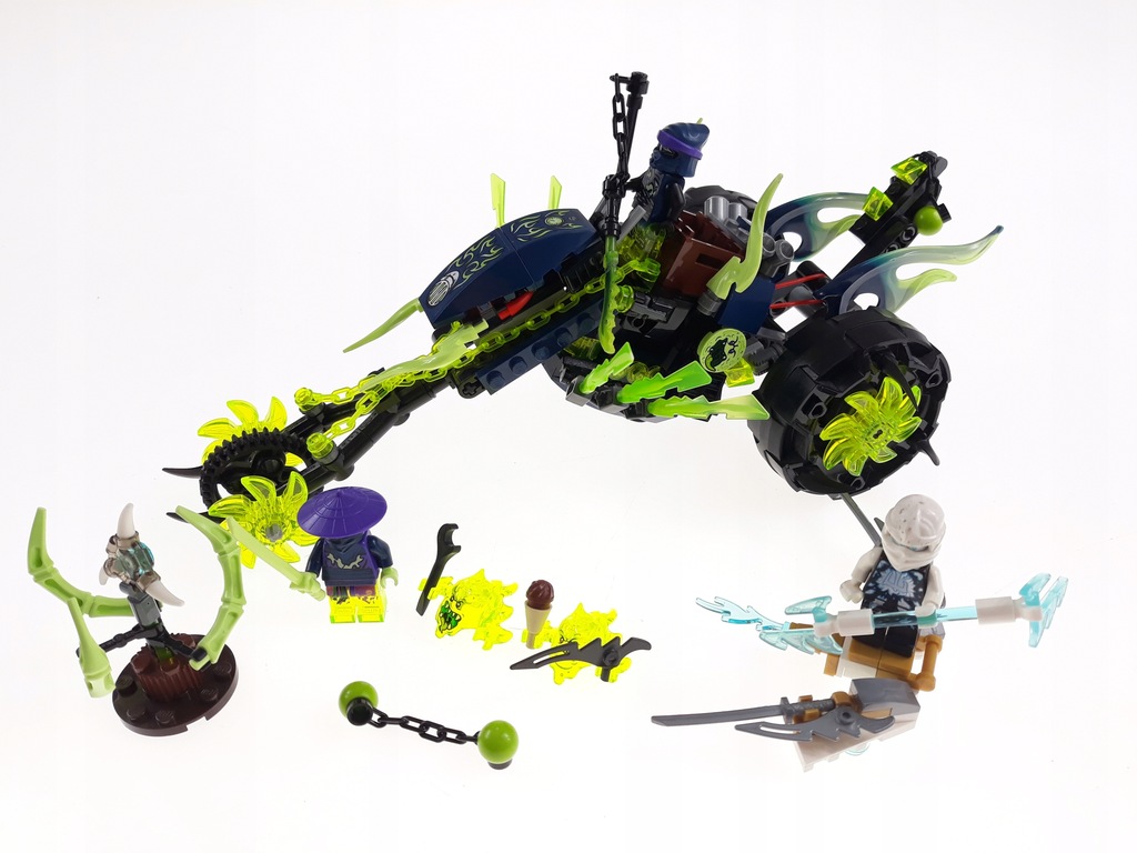 lego ninjago chain cycle ambush