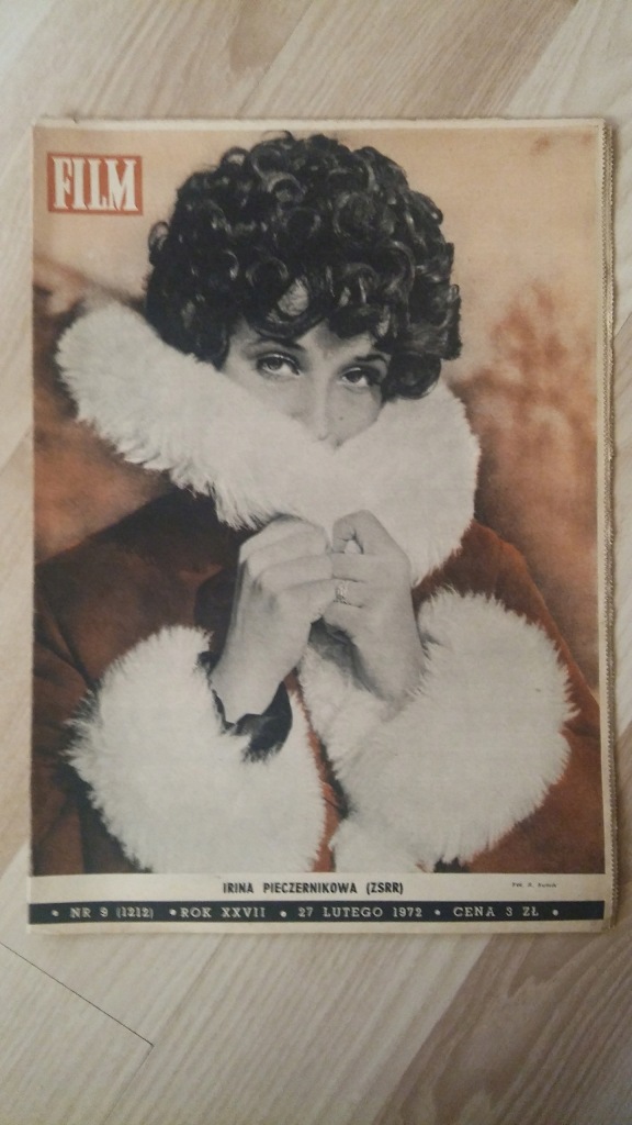 STARA GAZETA FILM NR 9 Z 27 LUTEGO 1972r