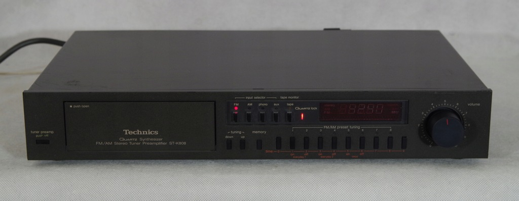 Technics ST-K808, przedwzmacniacz, preamp i tuner